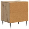 vidaXL Nočný stolík 2 ks Dub artisan 43 x 34,5 x 47,5 cm