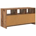 vidaXL TV skrinka 102 x 37,5 x 52,5 cm Dubové drevo Kompozitné drevo
