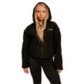 Dámska bunda Hoodie Bliss Black - BeastPink, veľkosť XS, veľkosť oblečenia XS
