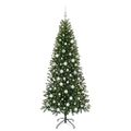 vidaXL Umelý vianočný stromček Zelená 180 cm PE a PVC