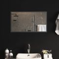 vidaXL LED kúpeľňové zrkadlo 40x70 cm