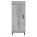 vidaXL Komoda sivý dub sonoma 34,5x34x90 cm spracované drevo
