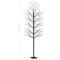 vidaXL Vianočný stromček 2000 LED modré biele svetlo kvety čerešne 500 cm