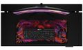 AROZZI ZONA Mousepad XL Crawling Chaos/ XL podložka na stůl/ 900x420x4 mm/ voděodolná Podložka pod myš, 900×420×4mm, mikrovlákno, protiskluzová guma, vodeodolná, cerno-fialová