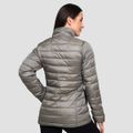 Dámska bunda Puffer Vetiver/Black - GymBeam, veľkosť XL, veľkosť oblečenia XL