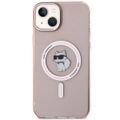 Puzdro Karl Lagerfeld pre iPhone 15 Plus 6,7" KLHMP15MHFCCNOP ružové HC Magsafe IML C