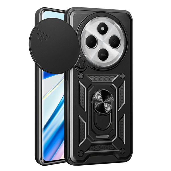 Ochranné puzdro Defender pre Xiaomi Redmi 14C 4G/14C 5G / Redmi A4 / POCO C75 čierna