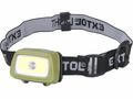 Čelovka 250lm+250lm, 250lm Seoul LED, 250lm COB LED, červené/zelené svetlo na nočné videnie EXTOL-LIGHT