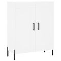 vidaXL Komoda biela 69,5x34x90 cm kompozitné drevo