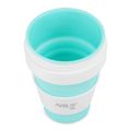 Skladací silikónový hrnček NILS Camp NC4103 355ml mätový