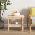 vidaXL Konferenčný stolík 45x45x40 cm masívne borovicové drevo