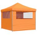 vidaXL Párty stan 292 x 292 x 315 cm Oranžová Oxfordská látka