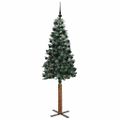 vidaXL Úzky vianočný stromček Zelená 180 cm