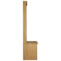 vidaXL Halový strom SANDNES 87x40x159,5 cm masívna borovica