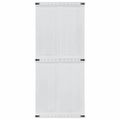 vidaXL Zavesené posuvné dvere CORONA 90 x 210 cm Borovicový masív