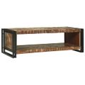vidaXL Konferenčný stolík 120 x 50 x 38 cm Masívne obnovené drevo