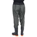 VidaXL Waist Waders s čižmami tmavozelená veľkosť 40