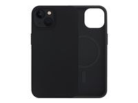 Zadní kryt pro mobilní telefon - kompatibilita s MagSafe - D3O, plast - černá - pro Apple iPhone 13, 14, 15, 16e, 17e