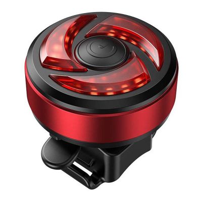 Zadná bicyklová lampa Superfire BTL02 – USB, 330 mAh, 3 režimy