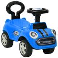 vidaXL Odrážacie auto modré