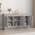 vidaXL Komoda sivá sonoma 102x35x55 cm spracované drevo