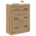 vidaXL Zásuvkový kabinet 66 x 34,5 x 87 cm Kompozitné drevo