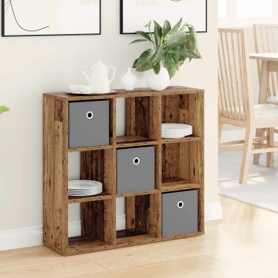vidaXL Servírovacia skriňa so zásuvkou Staré drevo 73,5 x 24 x 69,5 cm