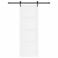 vidaXL Posuvné dvere ORKDAL 83 x 232 cm Borovicový masív