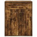 vidaXL Komoda dymový dub 60x30x75 cm spracované drevo