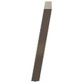vidaXL Nohy k jedálenskému stolu v tvare U, 2 ks, prírodná oceľ, 90 x (72-73) cm, oceľ