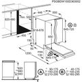 AEG Vstavaná umývačka riadu FSE73507P