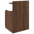 vidaXL Nočné stolíky 2 ks s 2 zásuvkami hnedý dub 40x36,5x62 cm