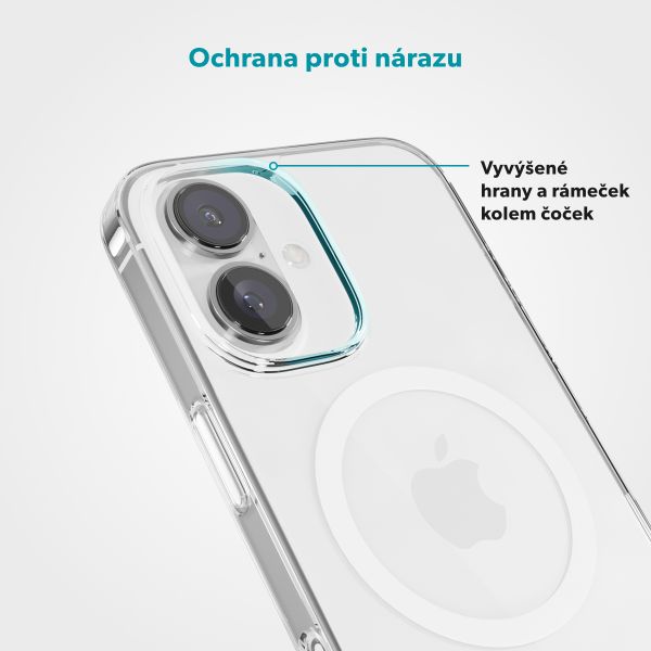 Epico Mag+ Hero kryt iPhone 16 - transparentní