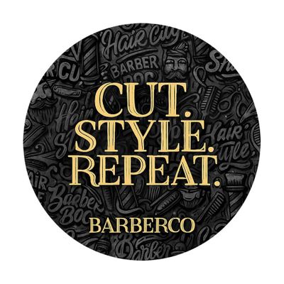 Barber samolepka BARBERCO Cut Style Repeat