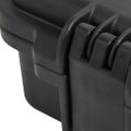 vidaXL Prenosné letové puzdro čierne 30x24,5x12,5 cm PP