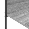 vidaXL Vešiak na oblečenie Sivá 120 x 44 x 160 cm Kompozitné drevo