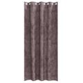 vidaXL Sametové závesy 2 ks Hnedá 260 x 140 cm Zamat