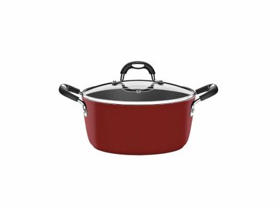 Tramontina 28705/724 Monaco Induction hrniec 24cm/4,5l/červená