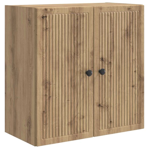 vidaXL Nástenná skrinka Dub artisan 59 x 31 x 60 cm Kompozitné drevo