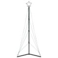vidaXL LED vianočný stromček 483 LED modré 240 cm