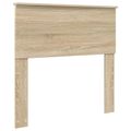 vidaXL Rám postele Sonoma dub 75 x 190 cm Kompozitné drevo