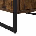 vidaXL Servírovacia skriňa Dymová dub 43 x 36 x 75,5 cm