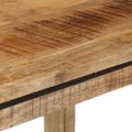 vidaXL Jedálenský stôl 110x55x75 cm masívne mangovníkové drevo