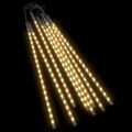 vidaXL Svetlá meteor 8 ks 50 cm teplé biele 288 LED vnútorné vonkajšie