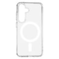 Anti Shock 1,5 mm Mag púzdro pre Samsung Galaxy S25 transparentné veľký otvor