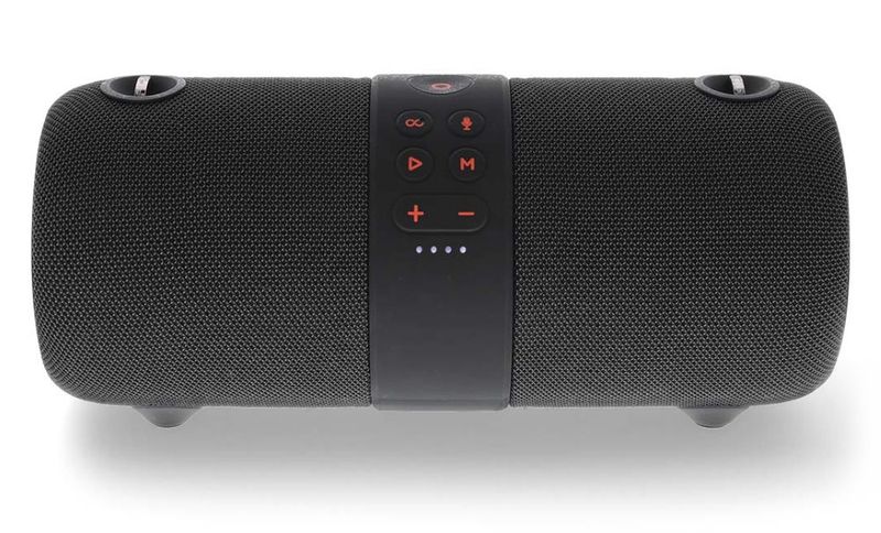 NEDIS reproduktor/ 2.0/ výkon 40 W/ Bluetooth/ AUX/ USB-C/ USB/ čierny Reproduktor, bezdrôtový, Bluetooth, 40W, mikrofón, AUX, USB, USB-C nabíjanie, výdrž až 6,5 hodiny, čierny