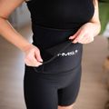 Sada masážny hula hoop HMS HHW06 ružový so závažím a počítadlom a zoštíhľujúceho pásu BR163 plus size