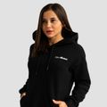 Dámska Longline mikina Limitless Black - GymBeam, veľkosť XXL, veľkosť oblečenia XXL