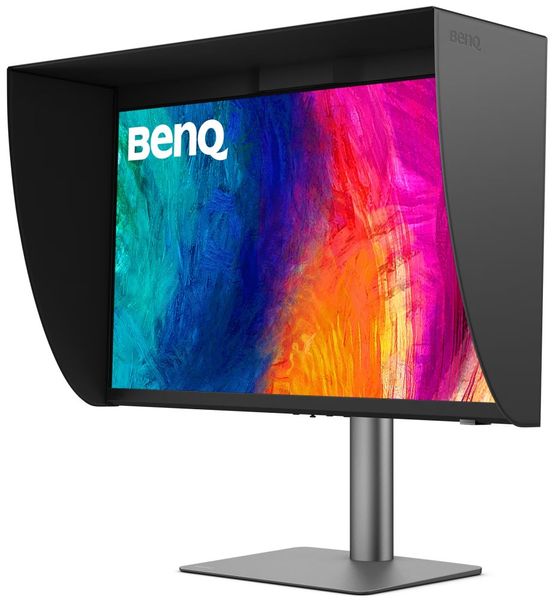 BENQ 27" LED PD2770U 27" IPS  3840 × 2160/ 5 ms / 1000:1/ HDMI/DP/USB-C/RJ4/výš. nastav/ pro grafickou a video editaci Monitor, 27" 4K IPS, 99% Adobe RGB, 99% DCI-P3, hardwarová kalibrace, vestavený kalibrátor, HDR10, USB-C 96W, KVM switch, cerný