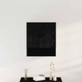 vidaXL Závesná skrinka 60 x 31 x 70 cm Kompozitné drevo Čierny dub
